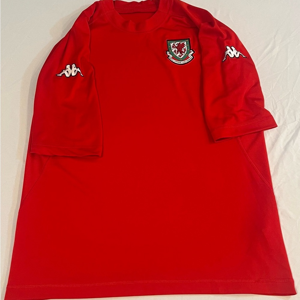 2000/02 Men’s Wales Kappa Home Jersey XXL